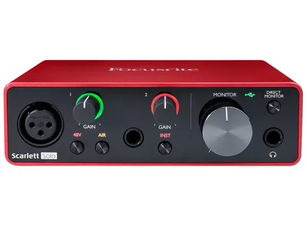 focusrite scarlett solo 3rd gen - 1