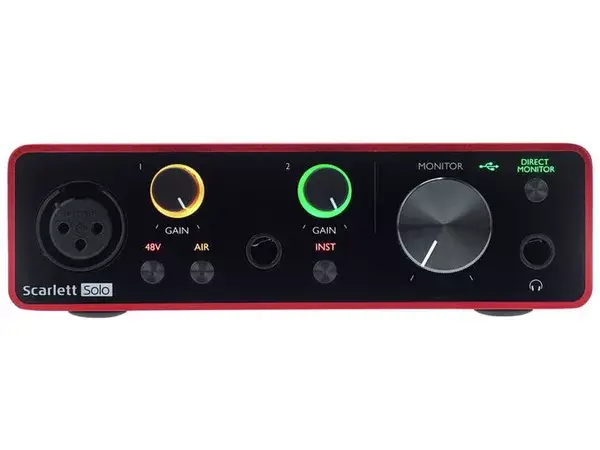 focusrite scarlett solo 3rd gen - 2