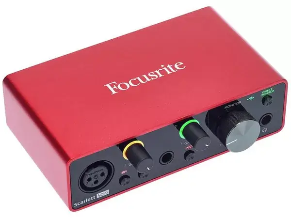 focusrite scarlett solo 3rd gen - 4