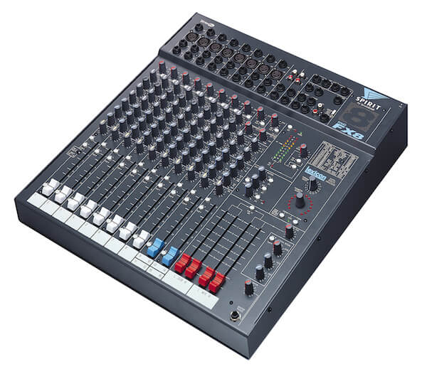 soundcraft spirit fx8 - 1