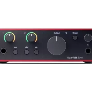 focusrite scarlett solo 4th gen - 1