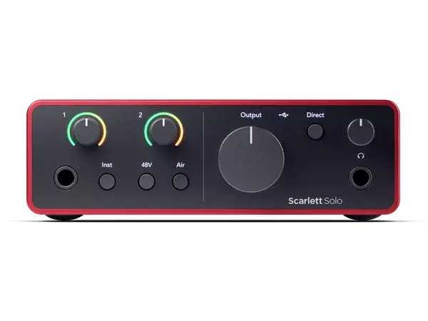 focusrite scarlett solo 4th gen - 1