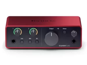 focusrite scarlett solo 4th gen - 3