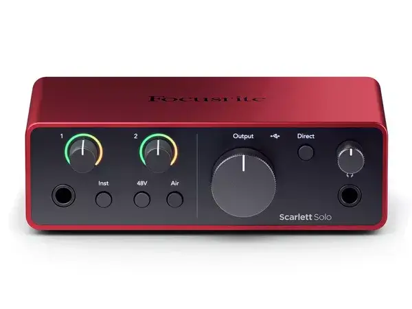 focusrite scarlett solo 4th gen - 3