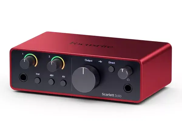 focusrite scarlett solo 4th gen - 5